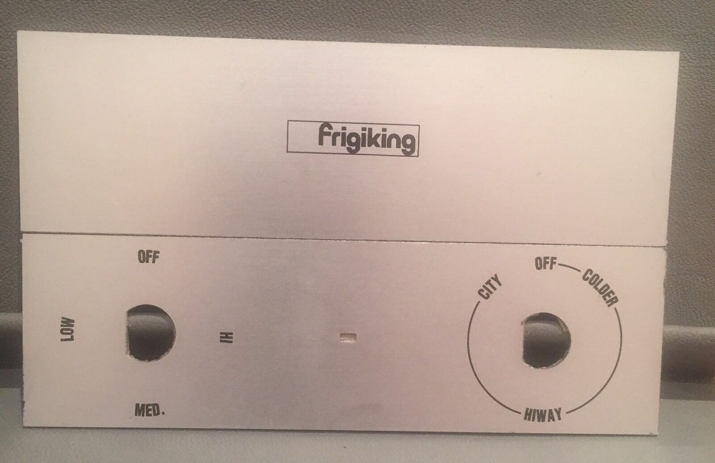 W113 MERCEDES BENZ AIR CONTROLS FRIGIKING TEMPERATURE ON OFF SWITCH PLATES