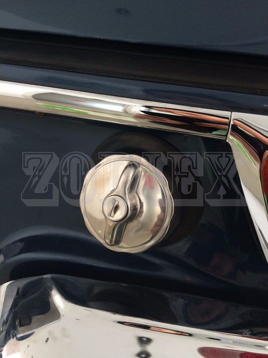 Stainless Steel Locking Fuel Gas / Tank Filler Cap MERCEDES BENZ Classic Pagode