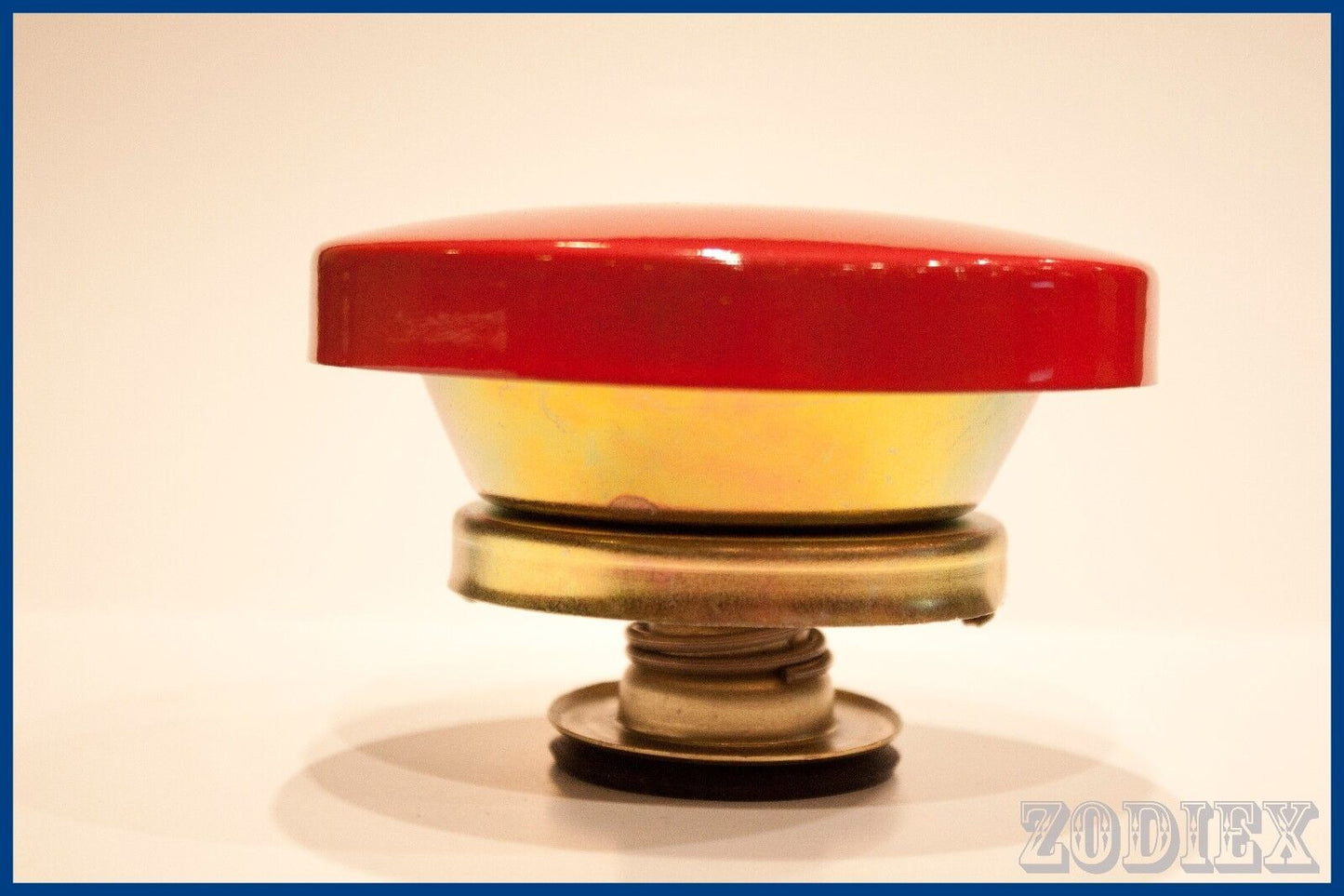 STATIC RED PAINTED RADIATOR CAP Massey Ferguson MF: 1874445M94 - 1874445M93
