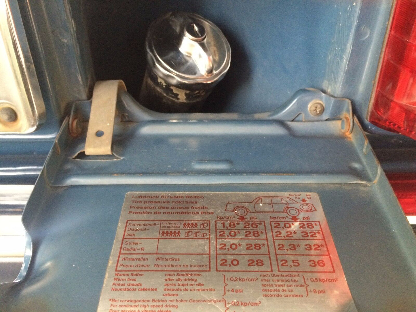 Locking Fuel Tank FILLER CAP - MERCEDES BENZ OLD VERSION Classic - Vintage Model