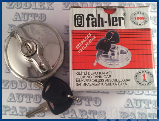 Stainless Steel Locking Gas Cap Fuel - Tank Filler Cap