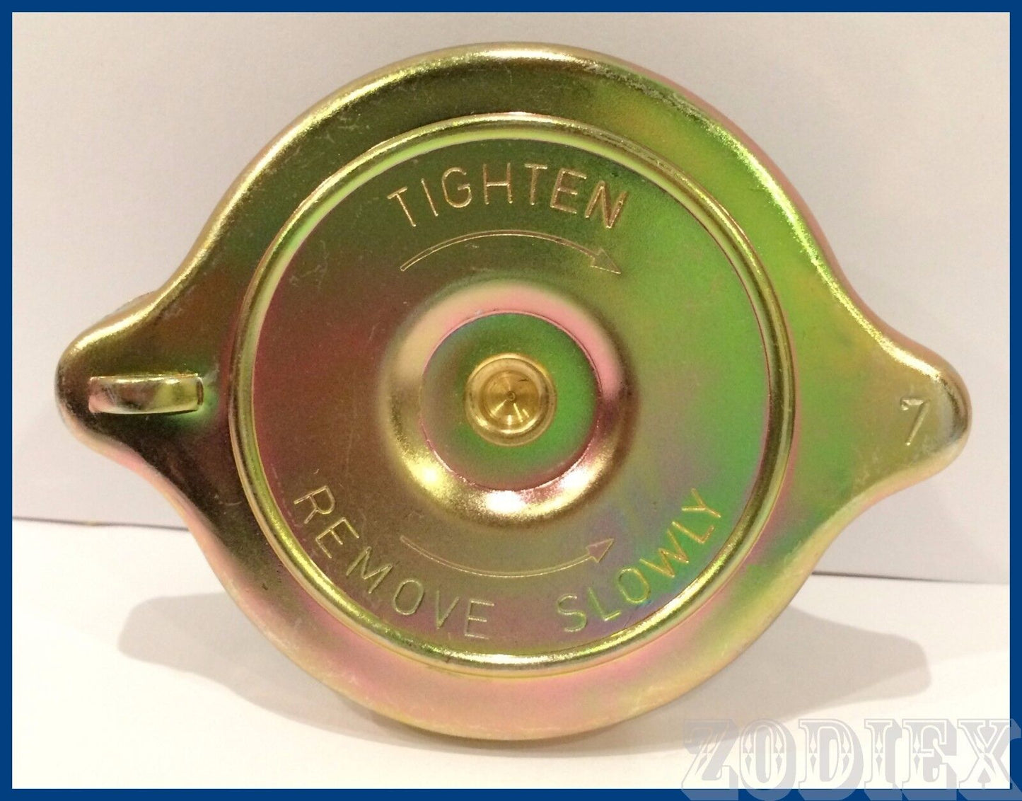 ZINC COATED 0.7 BAR RADIATOR CAP - BEDFORD FIAT IVECO