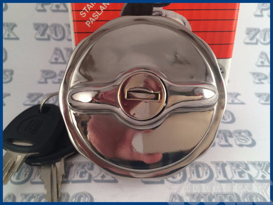 Stainless Steel Locking Fuel Cap / Gas Cap - Tank Filler Cap