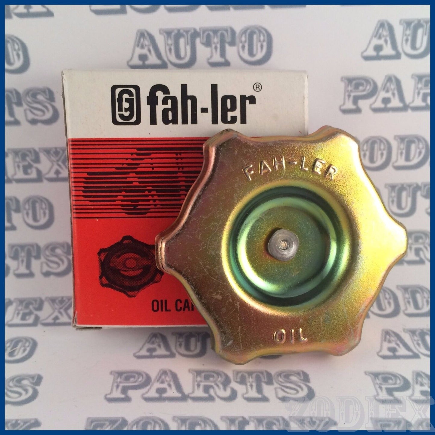 Zinc Engine Oil Filler Cap fits:FIAT 124 FIAT 131 IVECO