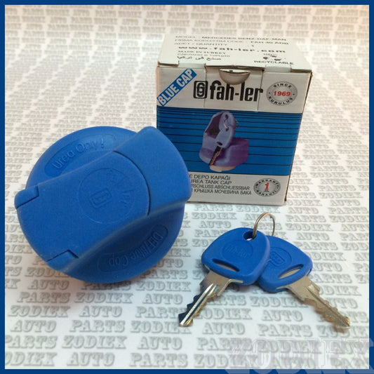 Locking AdBlue Urea Tank Cap with 2 key Mercedes Actros Axor Sprinter - 40 mm