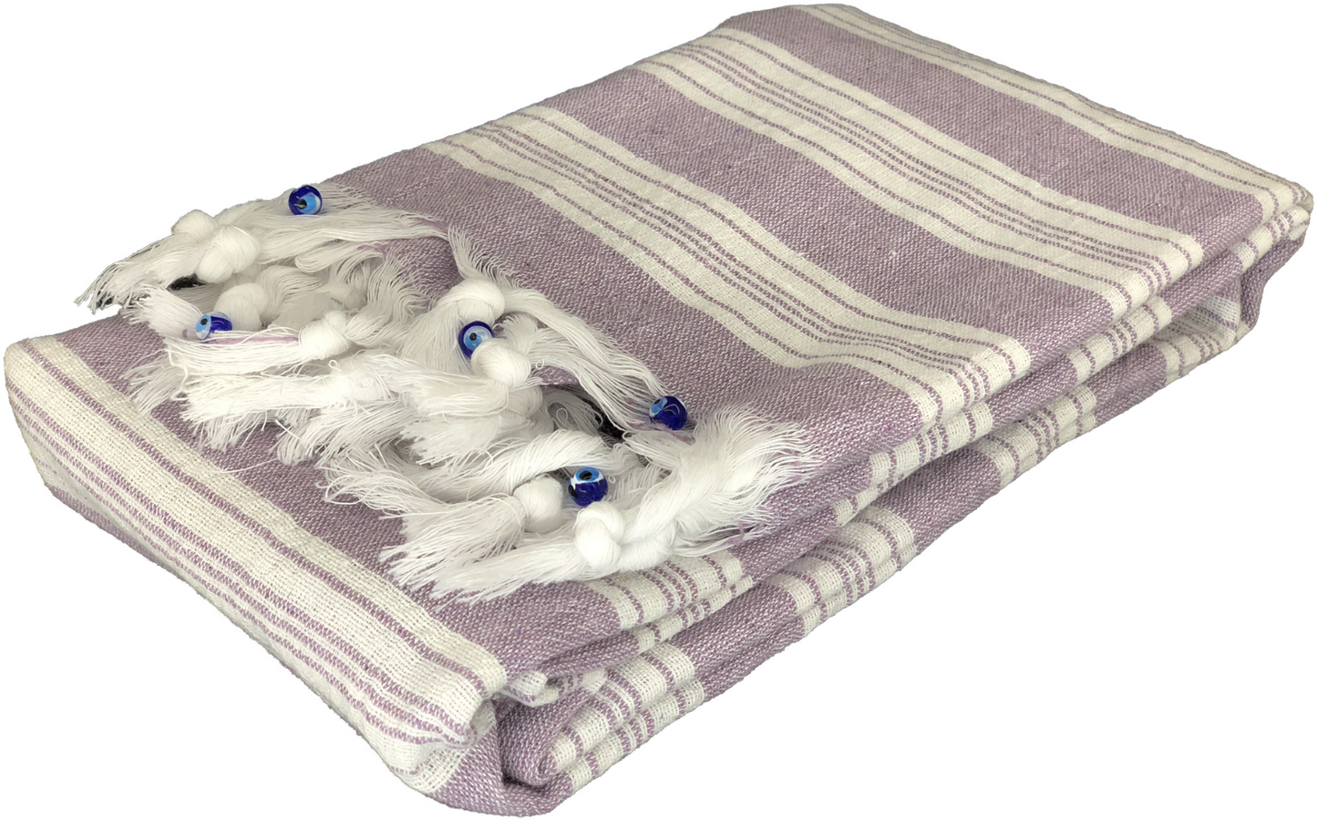 TURKISH TOWEL PESHTEMAL PESTEMAL %100 COTTON FOR BATH SPA GYM BEACH Color:lilac